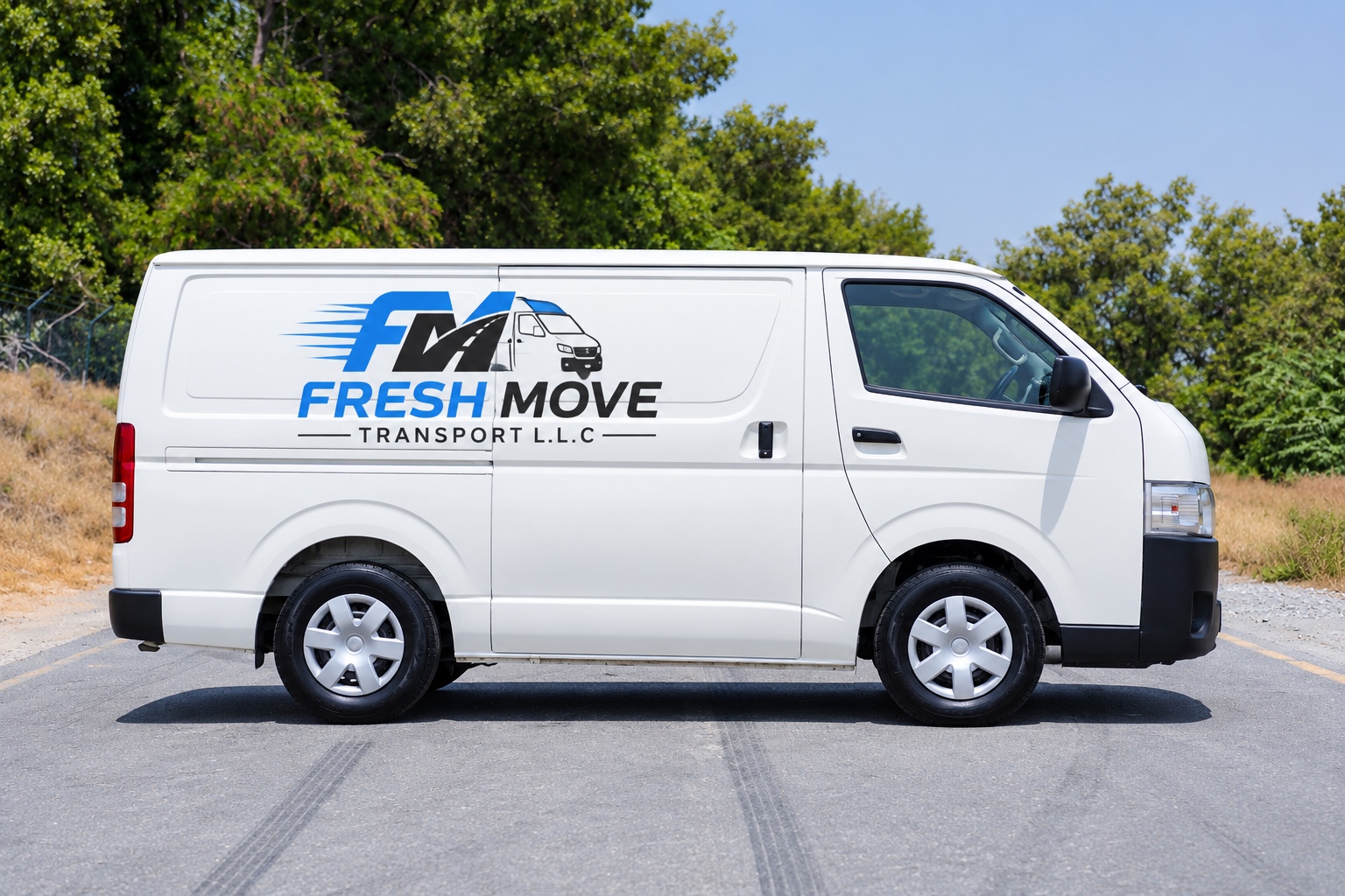Fresh Move Transport refrigerated van and truck fleet in Dubai